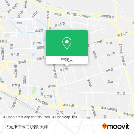 煜元康中医门诊部地图