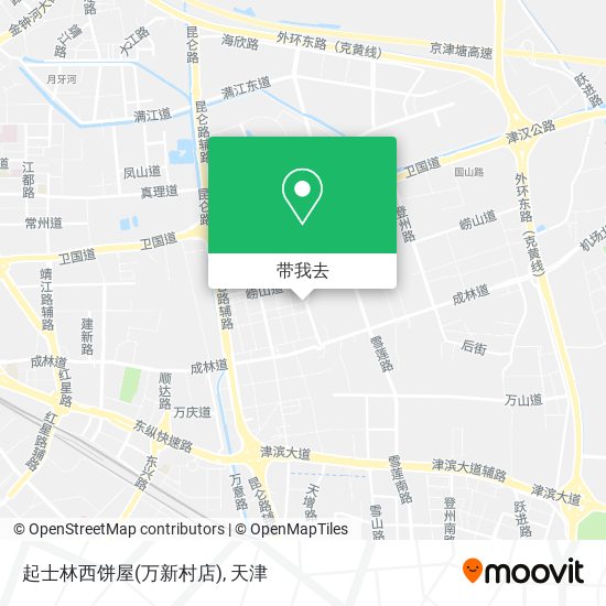 起士林西饼屋(万新村店)地图