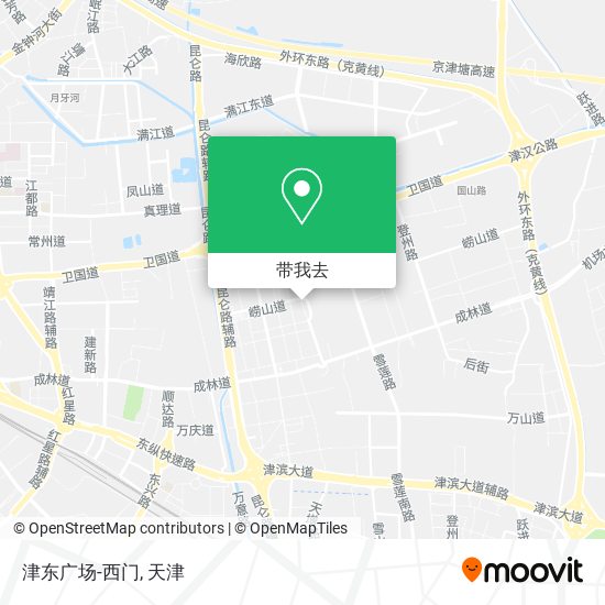 津东广场-西门地图