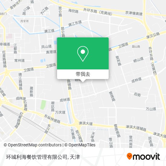 环城利海餐饮管理有限公司地图