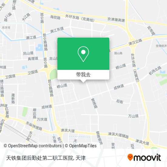 天铁集团后勤处第二职工医院地图