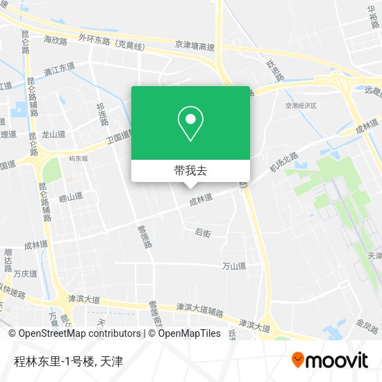 程林东里-1号楼地图