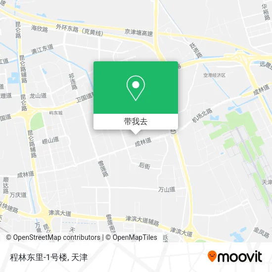 程林东里-1号楼地图