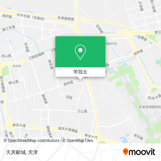 天房郦城地图