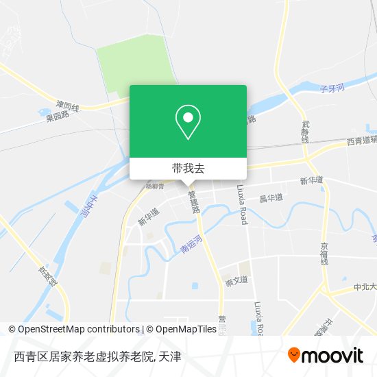 西青区居家养老虚拟养老院地图