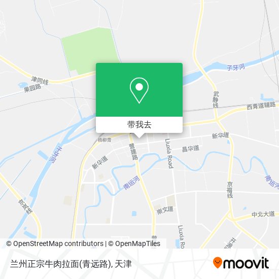 兰州正宗牛肉拉面(青远路)地图