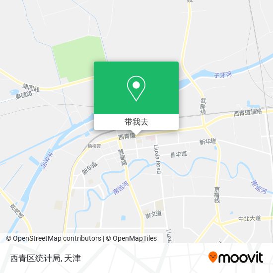西青区统计局地图