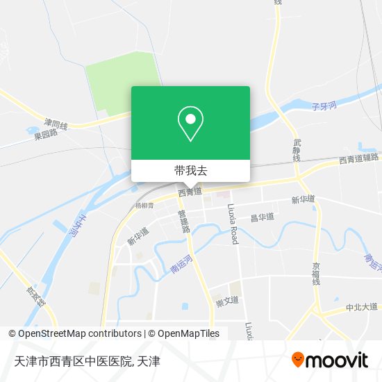天津市西青区中医医院地图