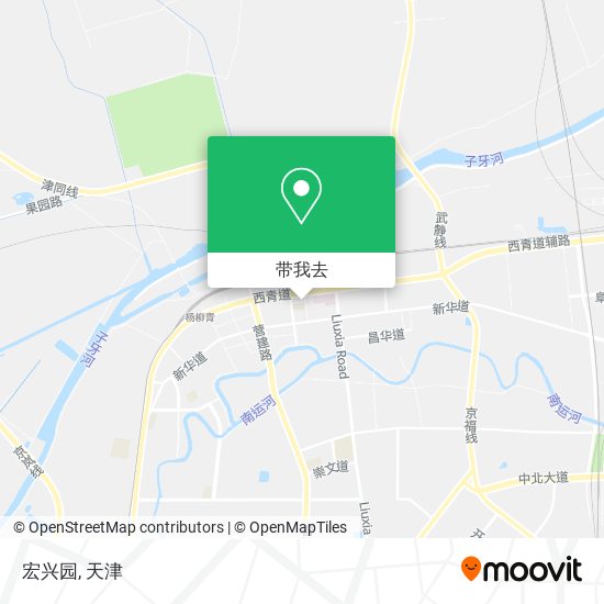 宏兴园地图