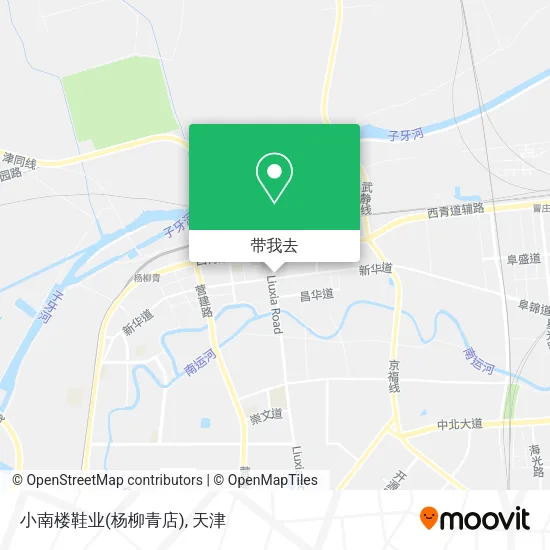小南楼鞋业(杨柳青店)地图