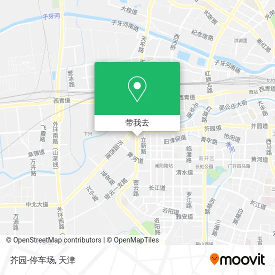 芥园-停车场地图
