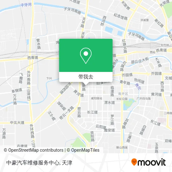 中豪汽车维修服务中心地图