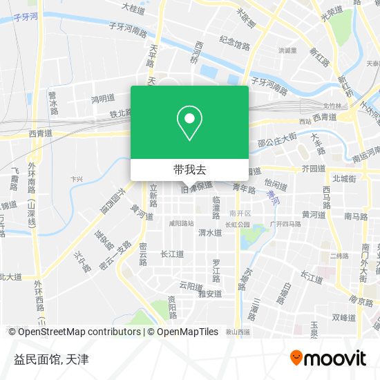 益民面馆地图