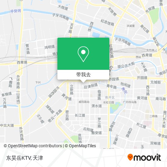 东昊岳KTV地图