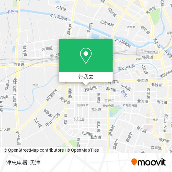 津忠电器地图