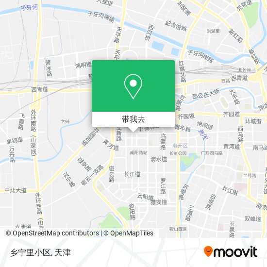 乡宁里小区地图