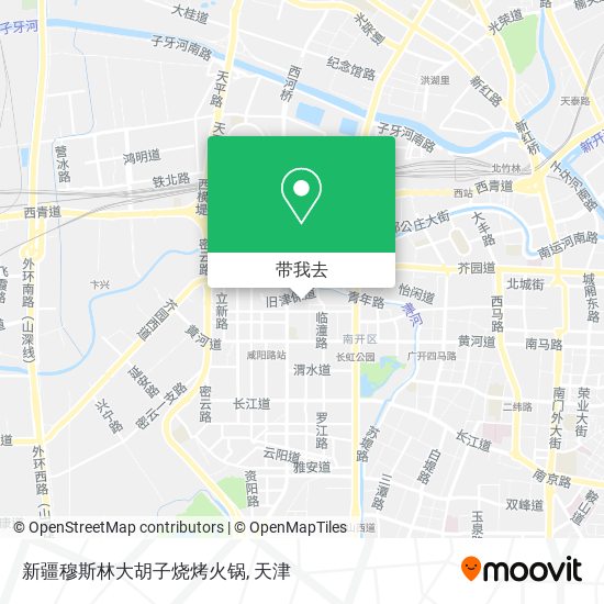 新疆穆斯林大胡子烧烤火锅地图
