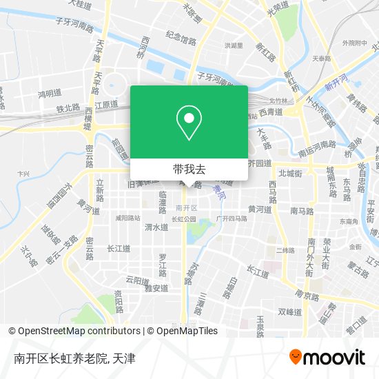 南开区长虹养老院地图
