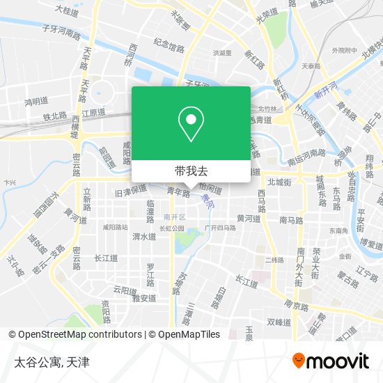 太谷公寓地图