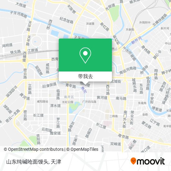 山东纯碱呛面馒头地图