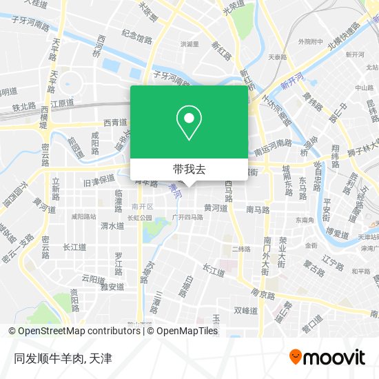 同发顺牛羊肉地图