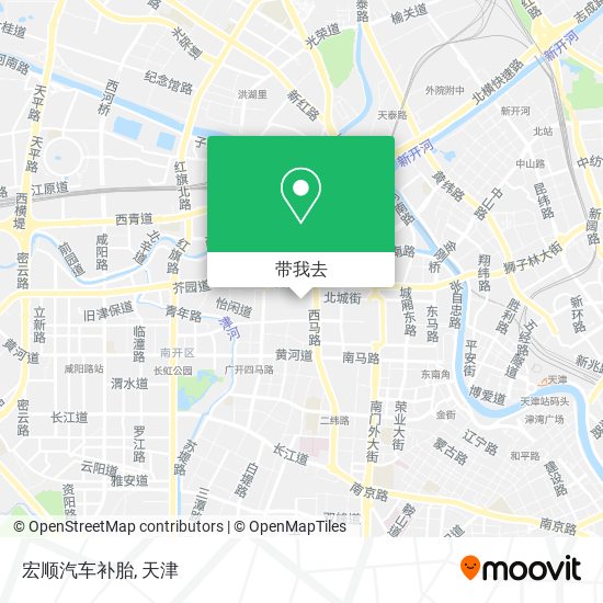 宏顺汽车补胎地图