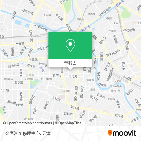 金鹰汽车修理中心地图