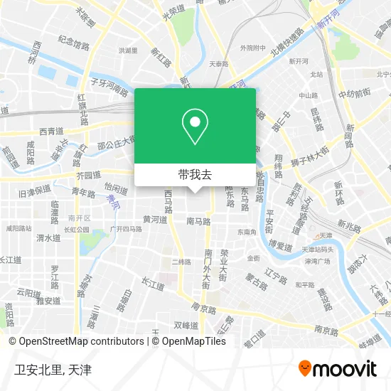 卫安北里地图