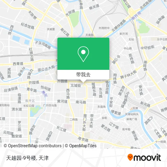 天越园-9号楼地图
