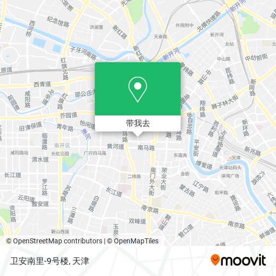 卫安南里-9号楼地图