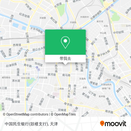 中国民生银行(鼓楼支行)地图