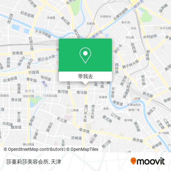 莎蔓莉莎美容会所地图