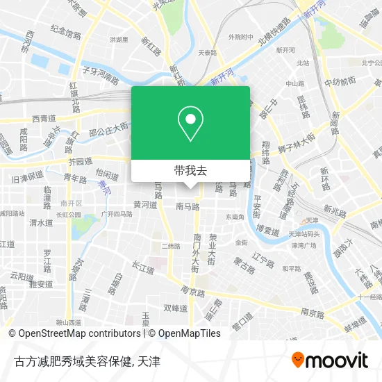 古方减肥秀域美容保健地图