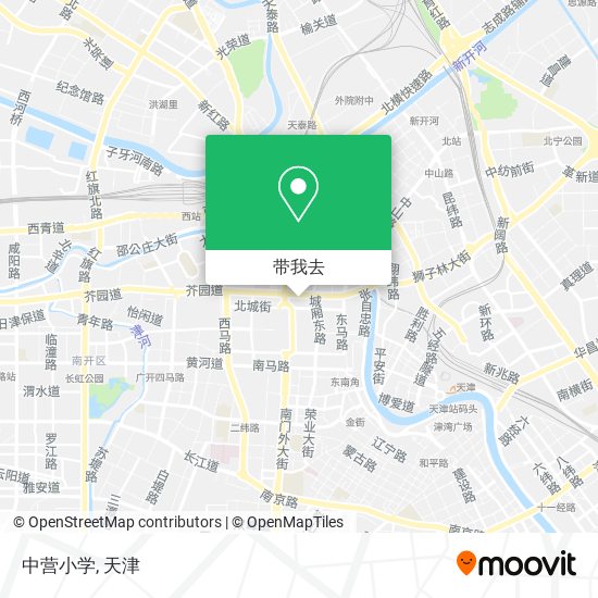 中营小学地图