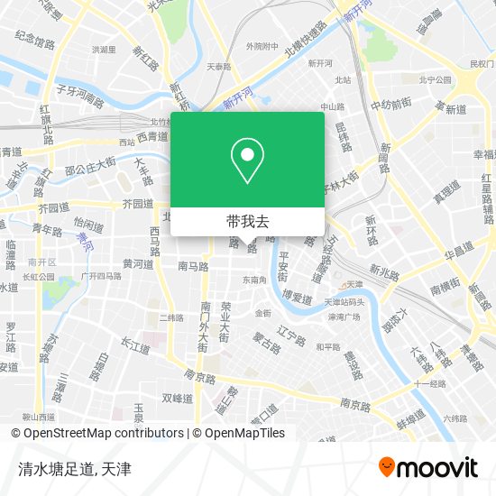 清水塘足道地图