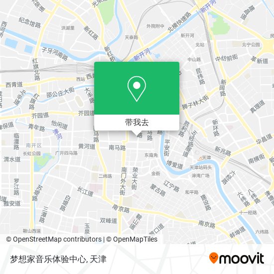 梦想家音乐体验中心地图