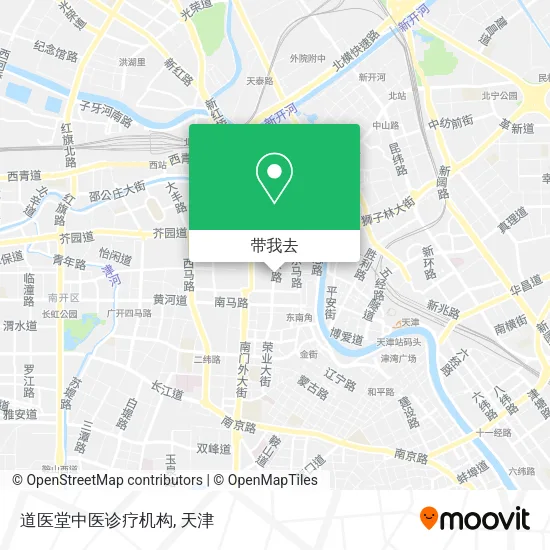 道医堂中医诊疗机构地图