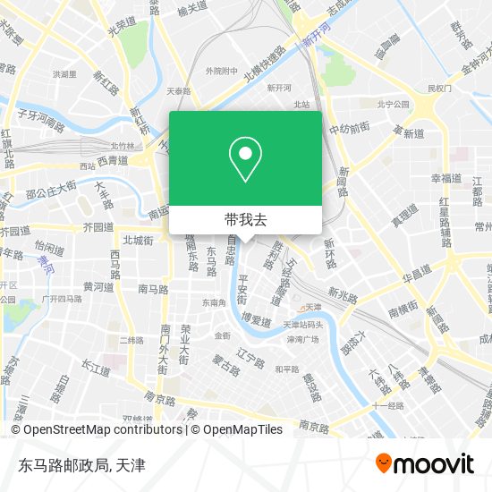 东马路邮政局地图
