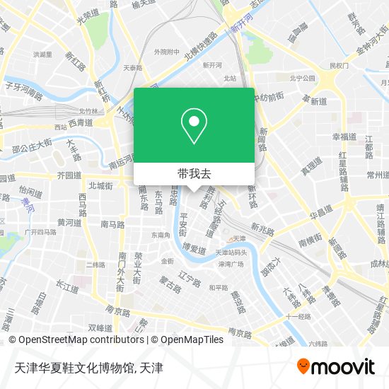 天津华夏鞋文化博物馆地图