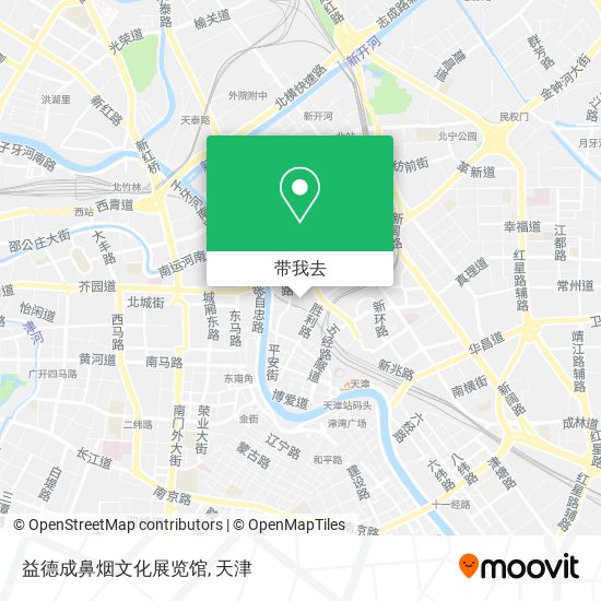 益德成鼻烟文化展览馆地图