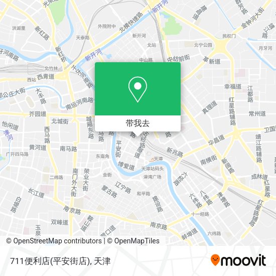 711便利店(平安街店)地图