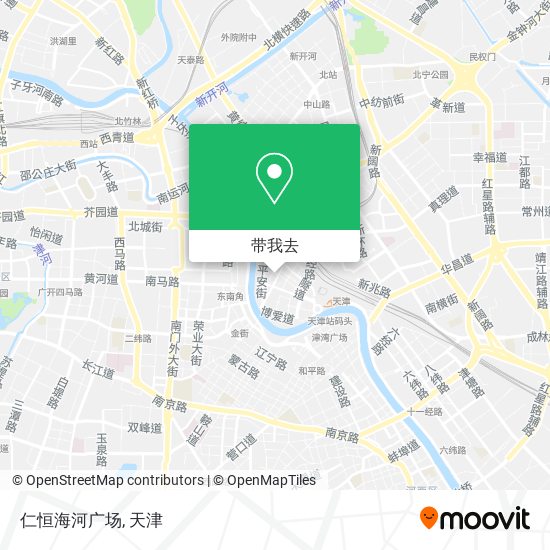 仁恒海河广场地图