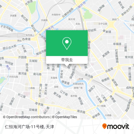 仁恒海河广场-11号楼地图