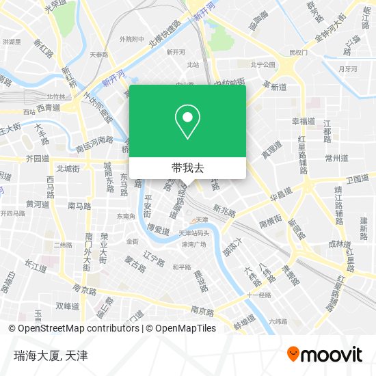 瑞海大厦地图