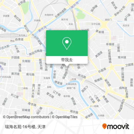 瑞海名苑-16号楼地图