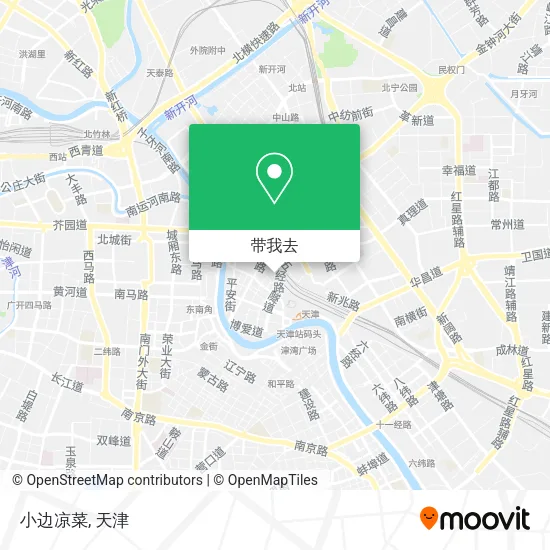 小边凉菜地图