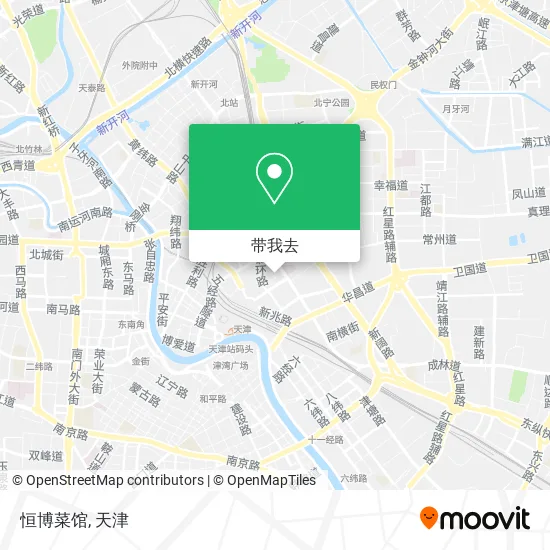 恒博菜馆地图