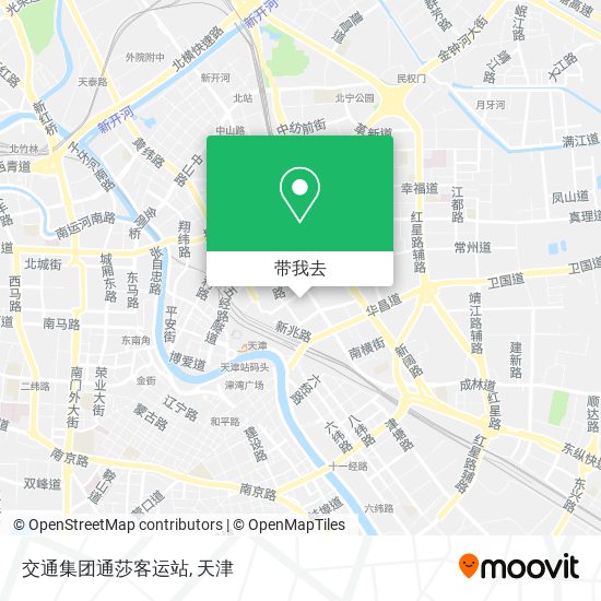 交通集团通莎客运站地图