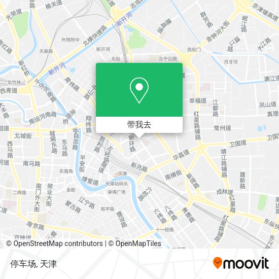 停车场地图