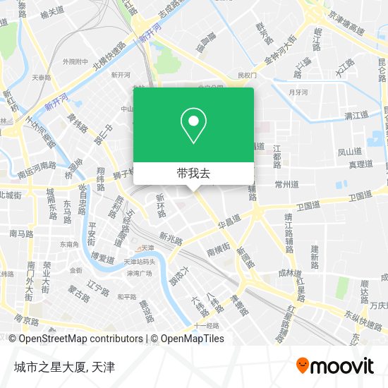 城市之星大厦地图